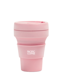 Pacific Coffee x Stojo Pocket Cup 12oz (Carnation)