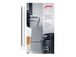 JURA Milk pipe with stainless steel casing HP3