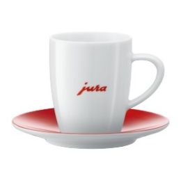 JURA 長身陶瓷咖啡杯 紅色限量版 (一套兩件)