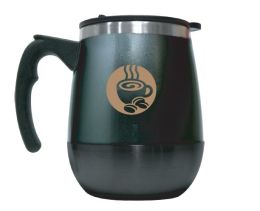 Pacific Coffee Thermal Bell Mug 16oz - Black