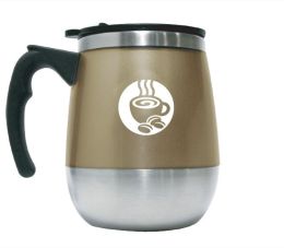 Pacific Coffee Thermal Bell Mug 16oz - Champagne