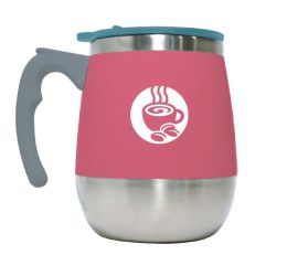 Pacific Coffee Thermal Bell Mug 16oz - Pink
