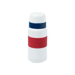 Pacific Coffee Thermal Bottle 350ml (White/Navy/Red)