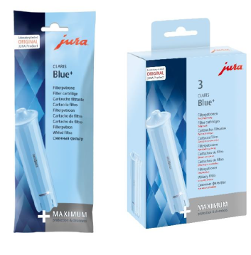 (Upgraded) JURA Filter Cartridge CLARIS + (Blue)