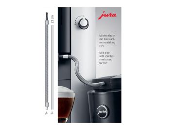 JURA Milk pipe with stainless steel casing HP1